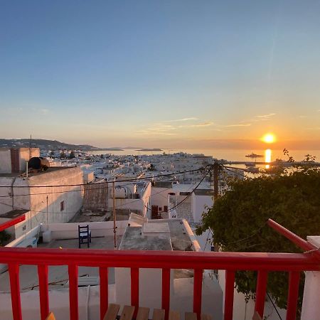Апартаменты Elenitas Town House With Balcony And Sea View Mykonos Town Экстерьер фото